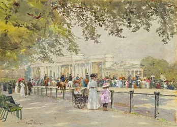 Hyde Park: Waiting for Royalty